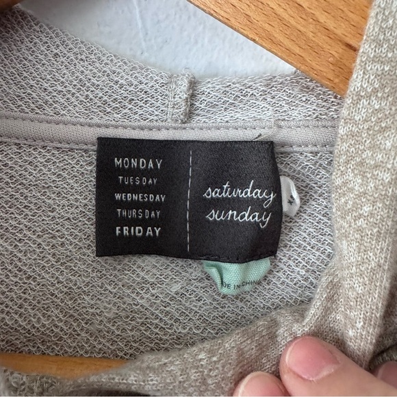 Saturday Sunday hooded sweatshirt dress Size XS - Picture 3 of 9